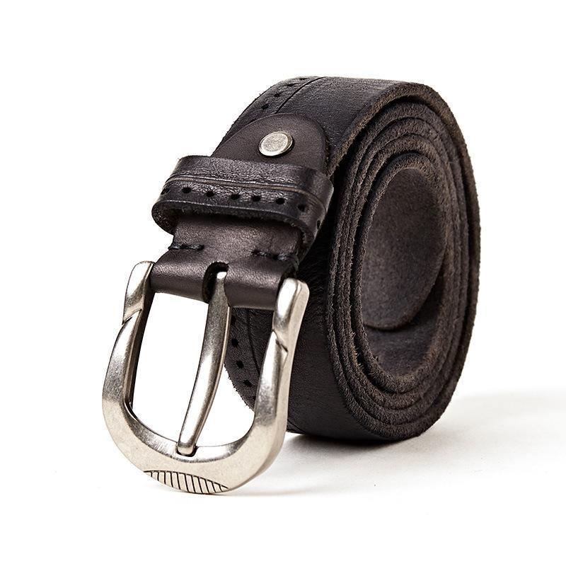 Leather Buckle Belt - ForVanity belts, men's accessories Belts