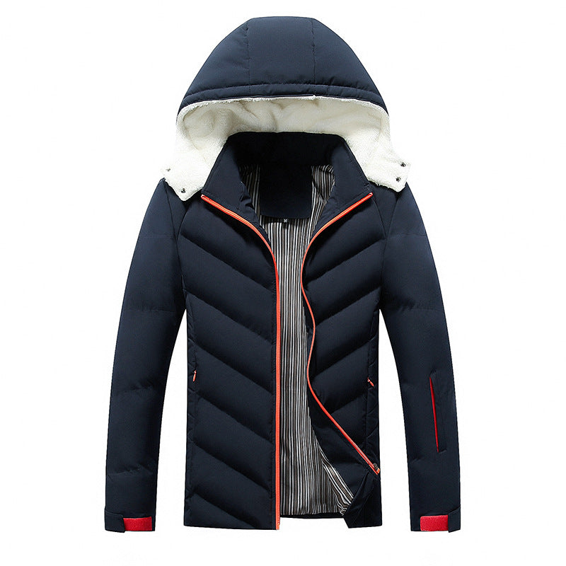 Men's Fashion Casual Cold-proof Cotton-padded Clothing