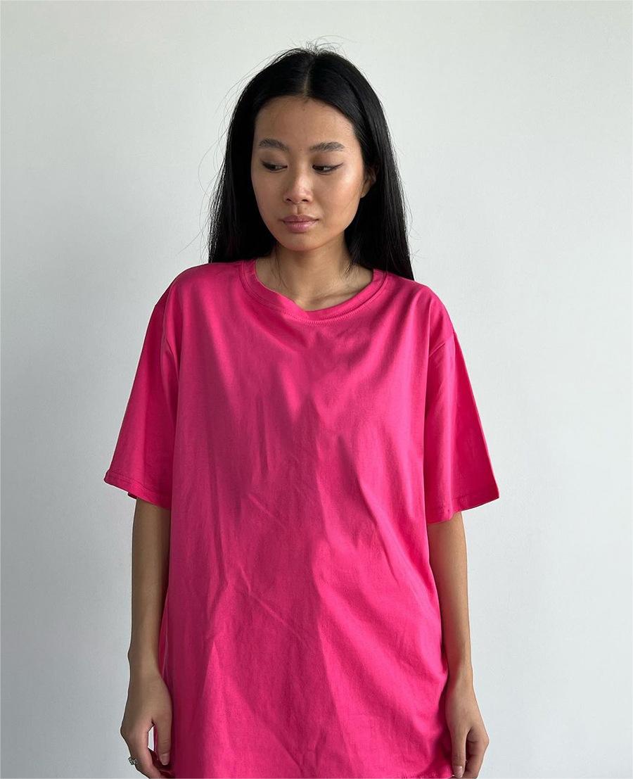 Spring Summer Solid Color Cotton T Shirt