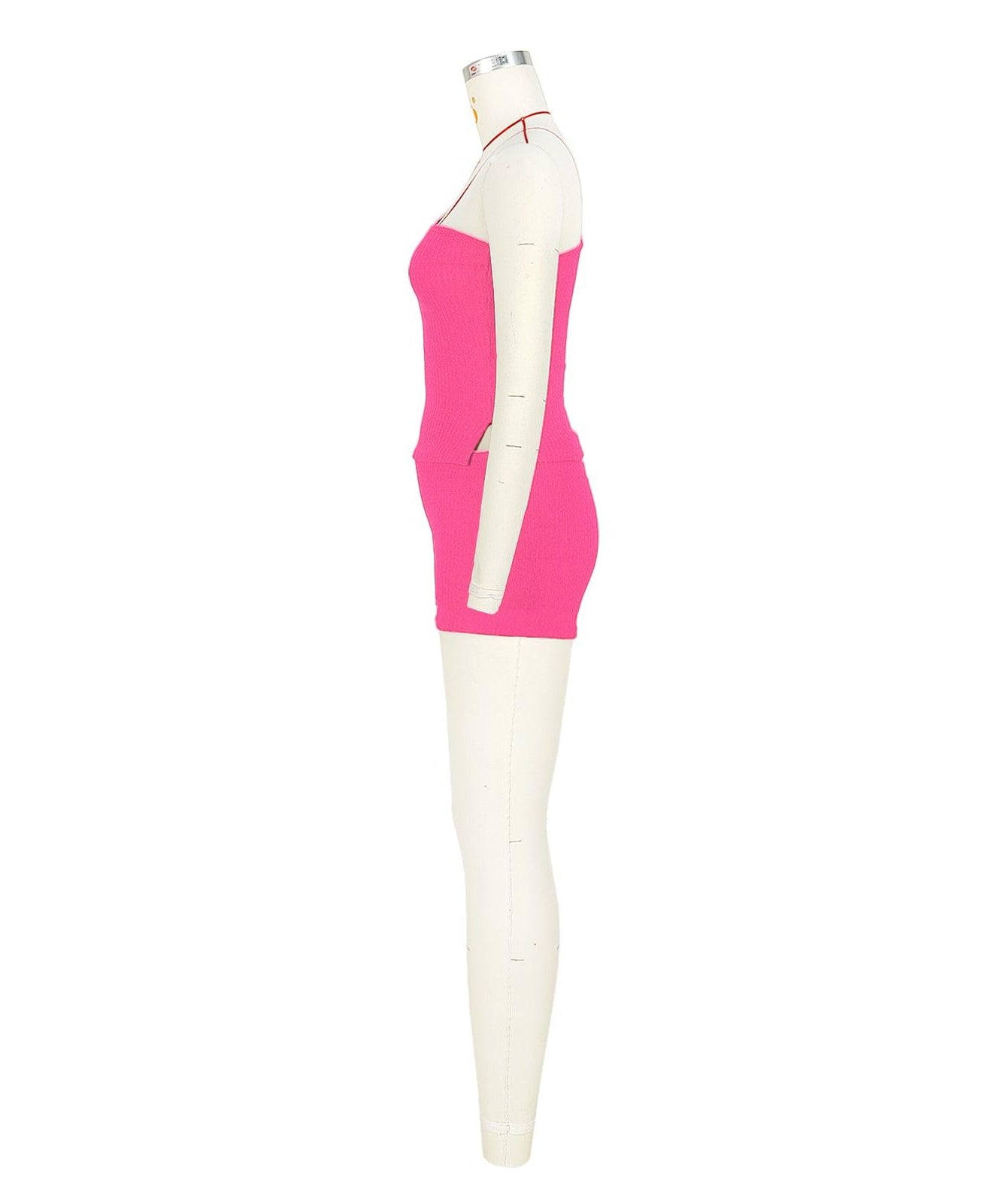 Women Sunken Stripe Shorts Outfit - ForVanity 