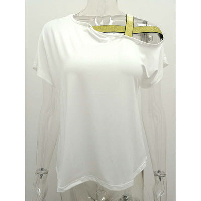 Summer Casual Criss Cross T-shirt for Women