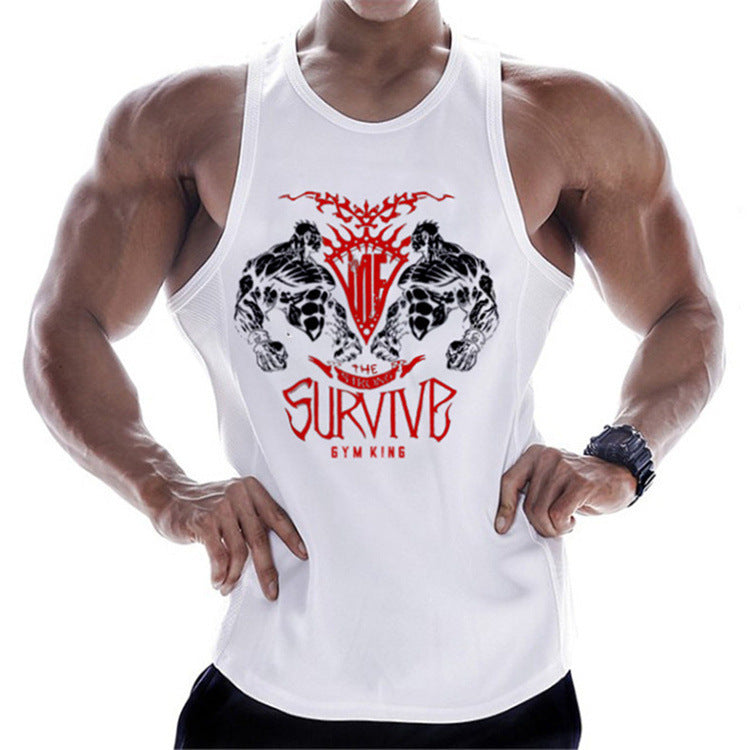 Men's Premium Cotton Running Gym Vest