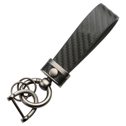 High-Grade Carbon Fiber Key Buckle with Anti-Lost Features