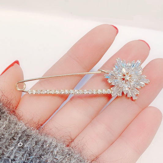 Sparkling Snowflake Brooch - ForVanity pins & brooches, women's jewellery & watches Brooches