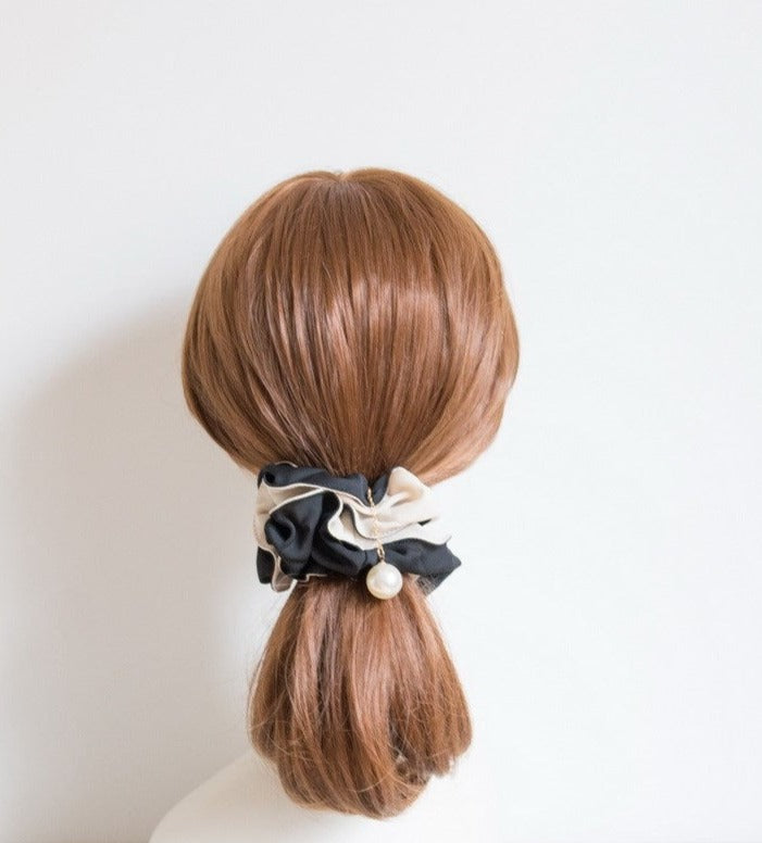 Chiffon Pearl Lace Band Headdress - Japan & Korea Inspired Hair Rope
