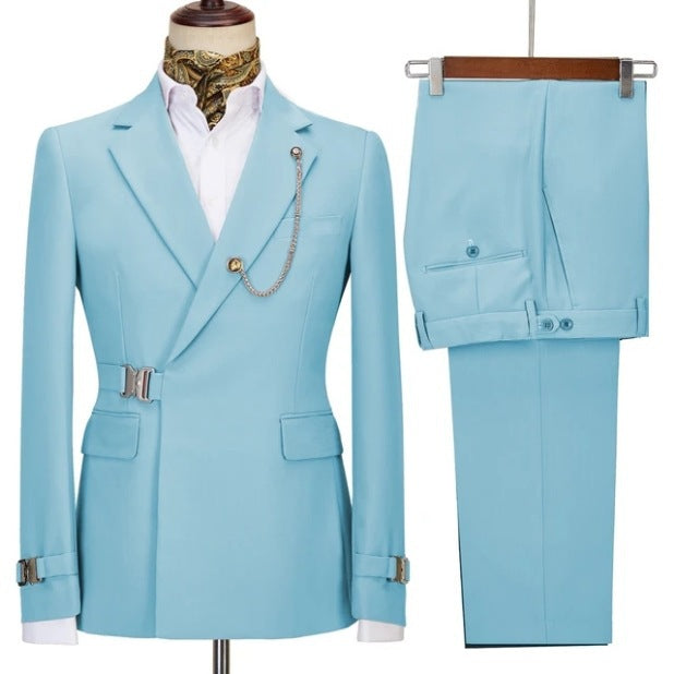 Men's Light Business Fashion Casual Suit