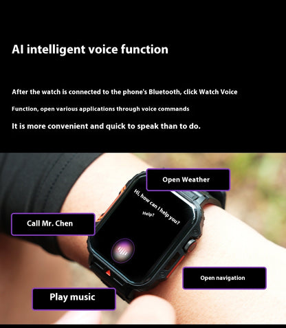 Smart Wireless Call Watch with Step Counting