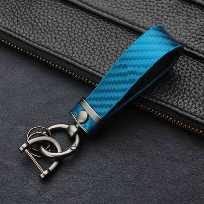 High-Grade Carbon Fiber Key Buckle with Anti-Lost Features