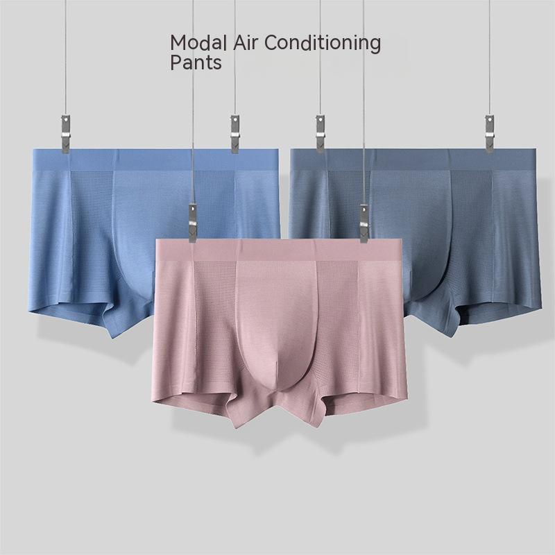 Men's Seamless Modal Underwear for All-Season Comfort