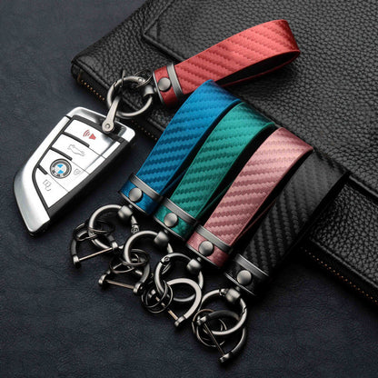 High-Grade Carbon Fiber Key Buckle with Anti-Lost Features