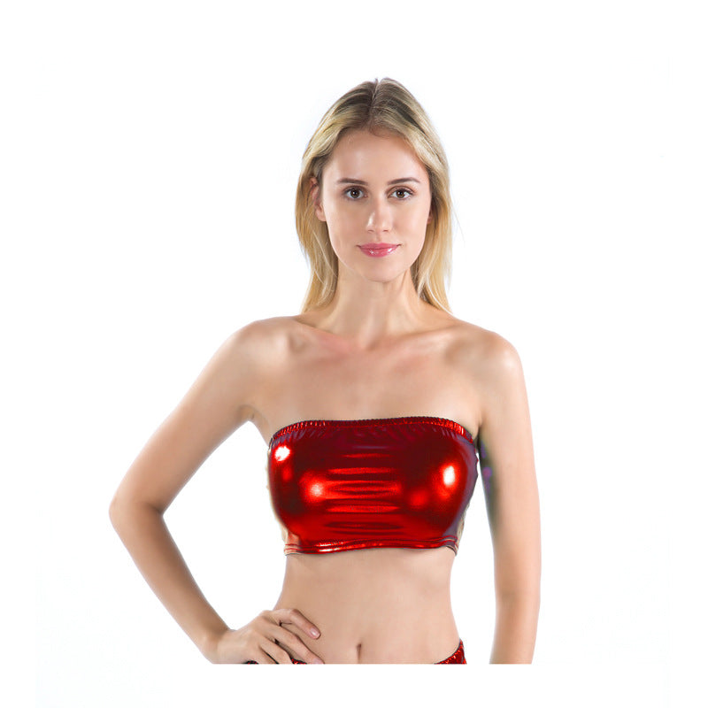 Nightclub Stage Wear Chest-Wrapped Top
