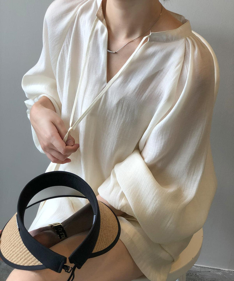 Women Summer Long Sleeve Shorts Outfit - ForVanity 