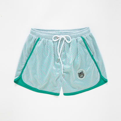 Men's Double-Layer Mesh Beach Pants - Quick-Drying & Micro-Elastic