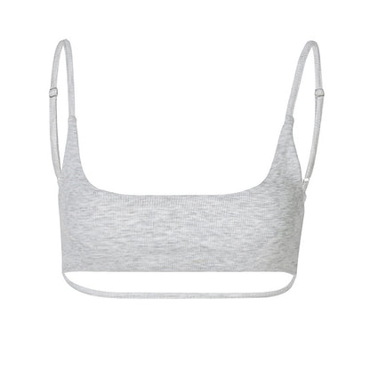 Short Sports Bandeau Sling Tops