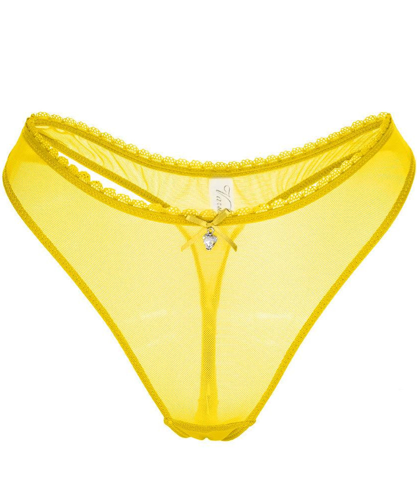 Ultra Thin Transparent Mesh Lace Thong Panties - ForVanity underwear, women's lingerie Thongs