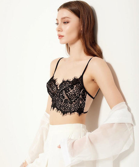 Lace Soft Push-Up Bra for Ample Busts - ForVanity bras, women's lingerie Bras