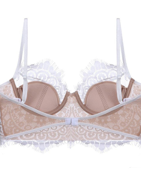 Lace Soft Push-Up Bra for Ample Busts - ForVanity bras, women's lingerie Bras