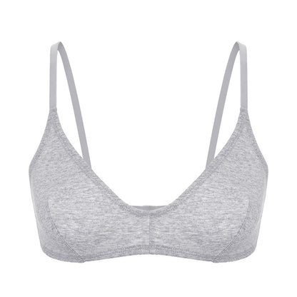 Wireless Thin Bra Push up Small Size Triangle Cup Bra