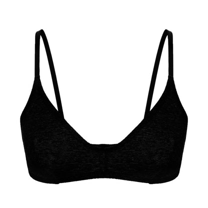 Wireless Thin Bra Push up Small Size Triangle Cup Bra