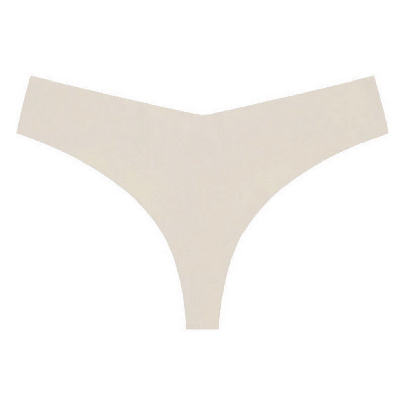 Seamless V-Shaped Low Waist T Back Thongs