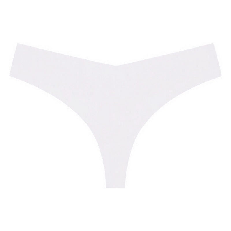 Seamless V-Shaped Low Waist T Back Thongs