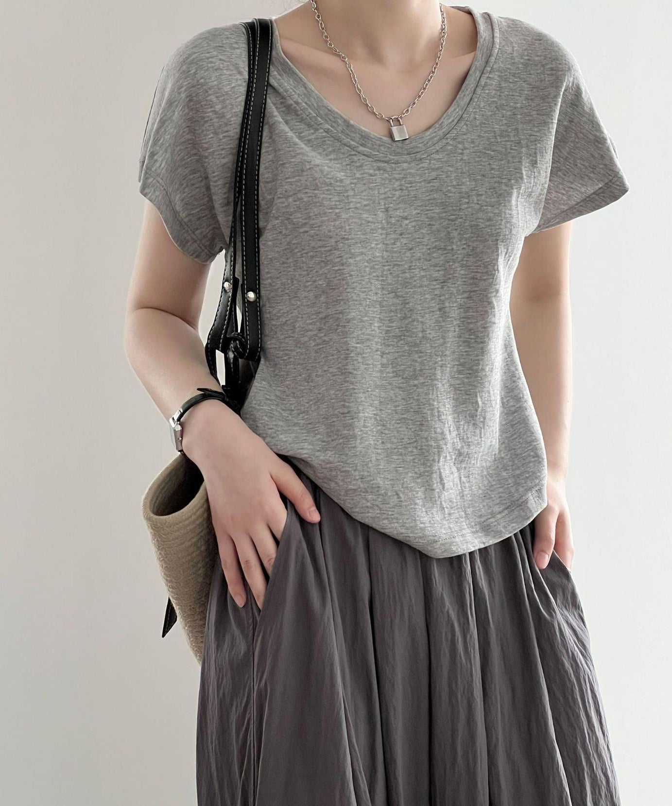 Women Summer Wide Sleeved Top - ForVanity women's clothing, women's t-shirts T-Shirts