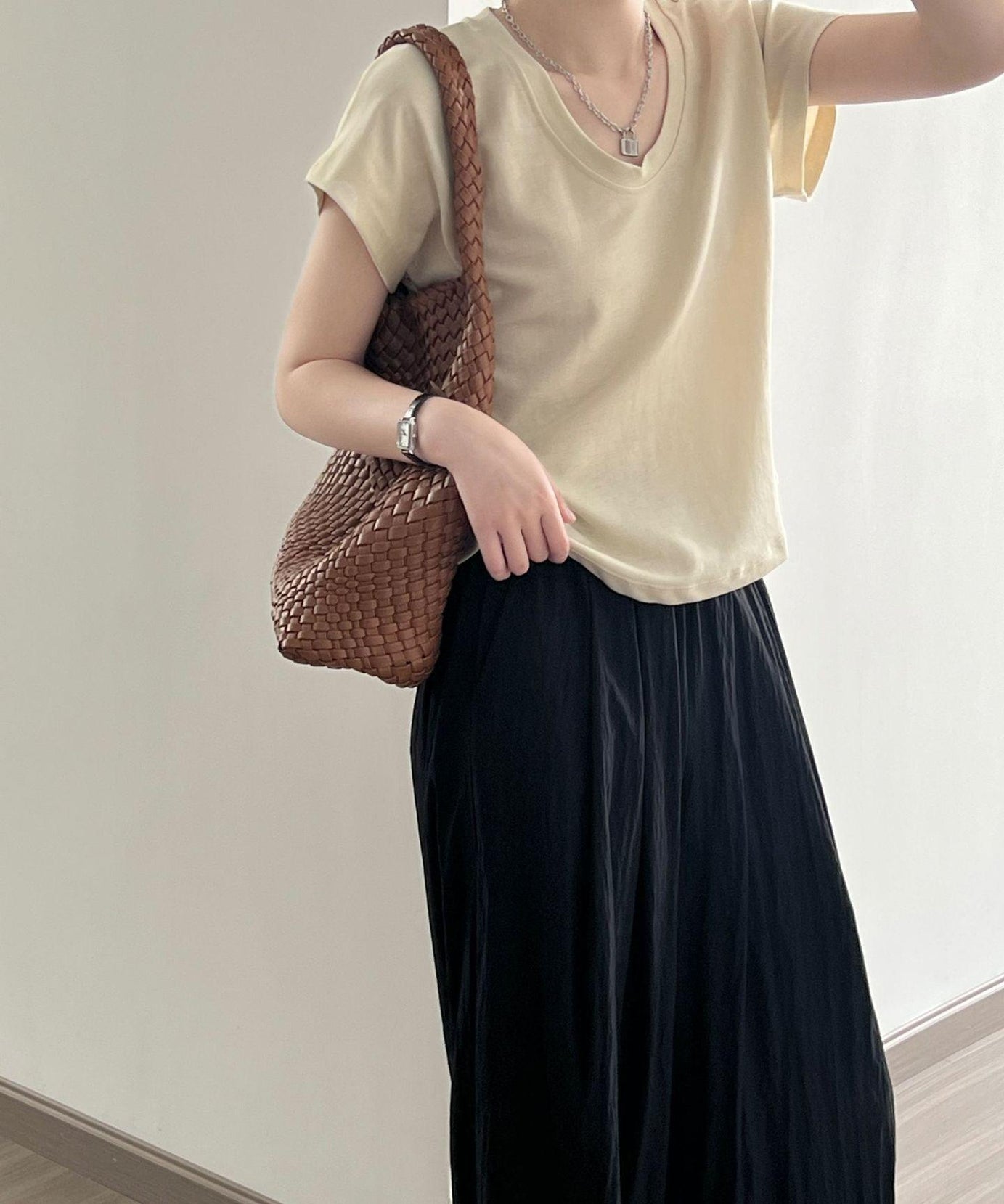 Women Summer Wide Sleeved Top - ForVanity women's clothing, women's t-shirts T-Shirts