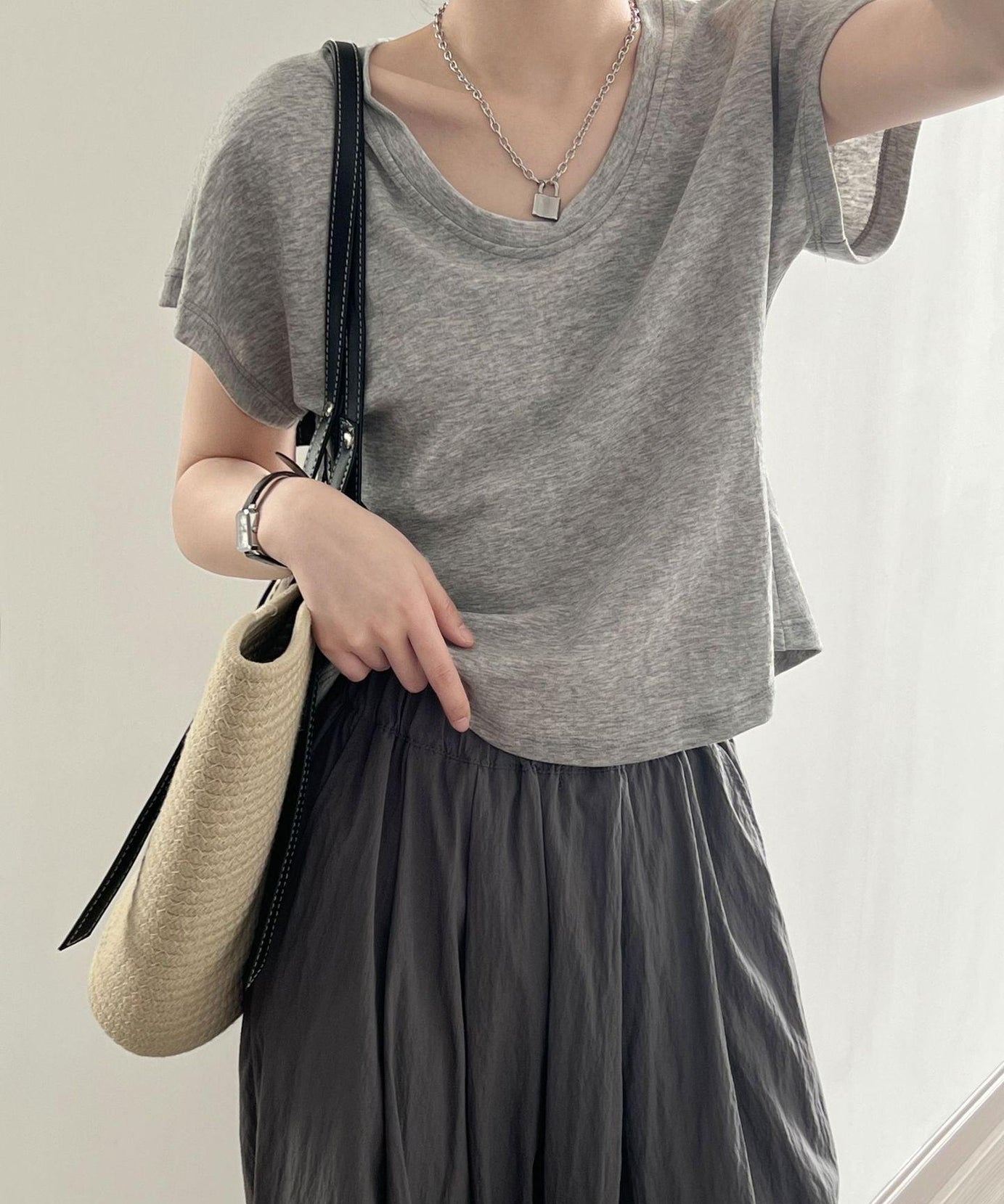 Women Summer Wide Sleeved Top - ForVanity women's clothing, women's t-shirts T-Shirts