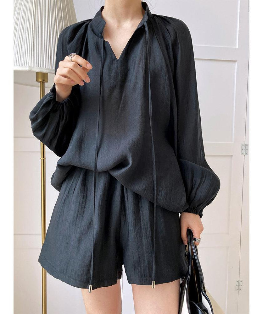 Summer Casual Sun Protection Shorts Outfit - ForVanity 