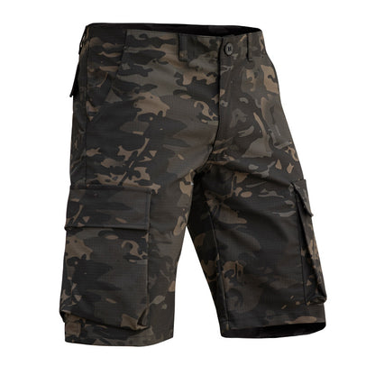 Men's Outdoor Stretch Camouflage Tactical Shorts: Versatile Style for Adventure