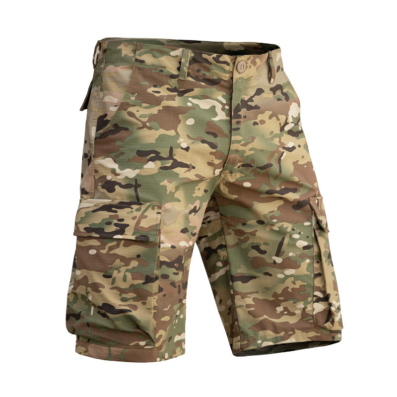 Men's Outdoor Stretch Camouflage Tactical Shorts: Versatile Style for Adventure