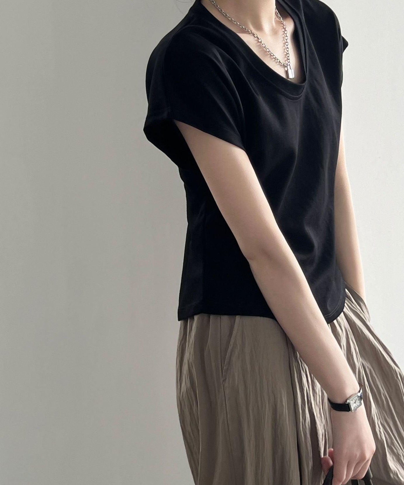 Women Summer Wide Sleeved Top - ForVanity women's clothing, women's t-shirts T-Shirts