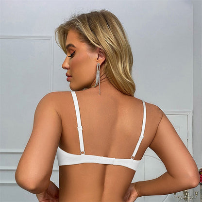 Wireless Thin Bra Push up Small Size Triangle Cup Bra