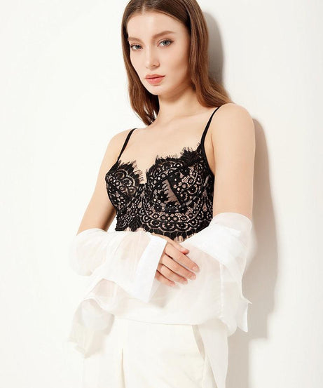 Lace Soft Push-Up Bra for Ample Busts - ForVanity bras, women's lingerie Bras