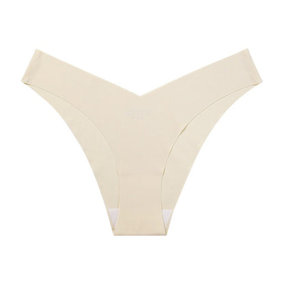 Seamless V-Cut Low Waist Briefs