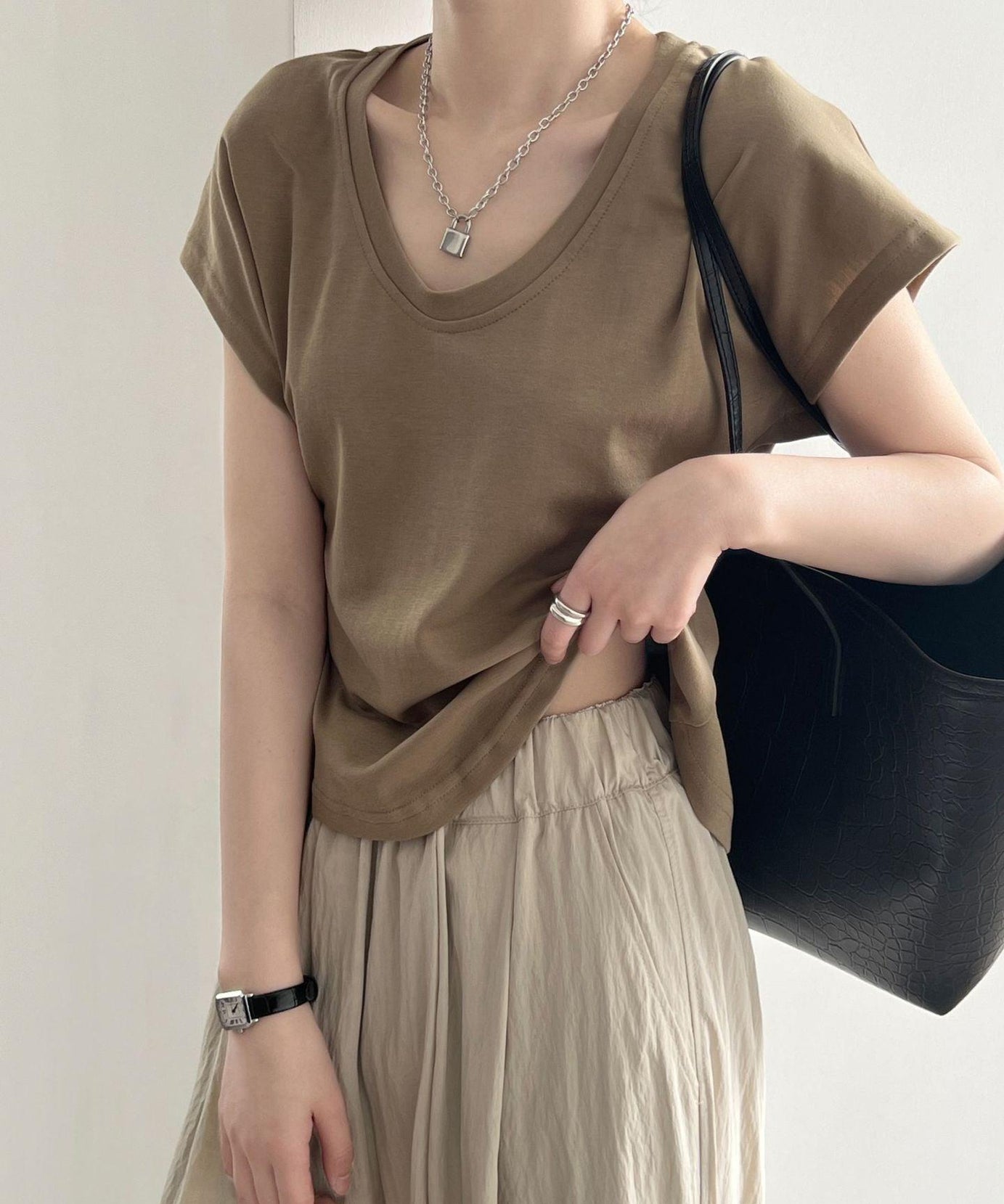 Women Summer Wide Sleeved Top - ForVanity women's clothing, women's t-shirts T-Shirts