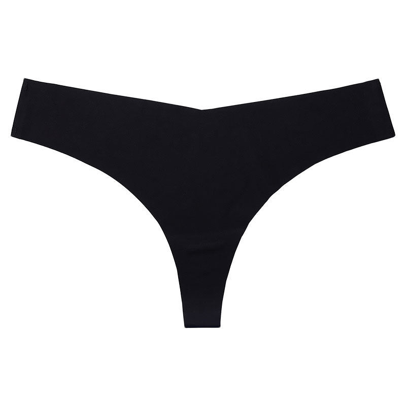 Seamless V-Shaped Low Waist T Back Thongs