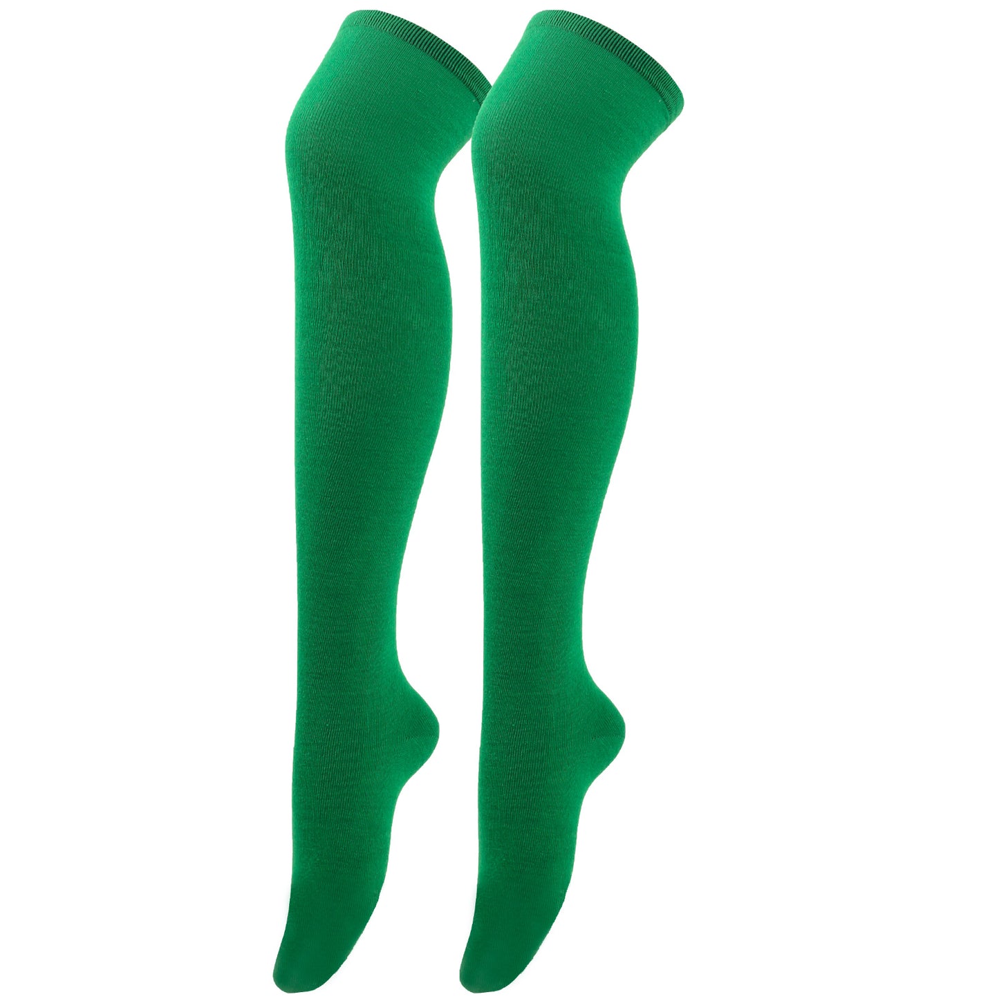 Diagonal Striped Halloween Knee-High Socks: Versatile Colors for All