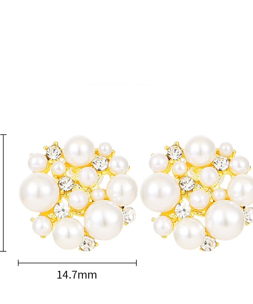 Size chart – ROUND studs 14.7 × 14.2 mm, ~3 g