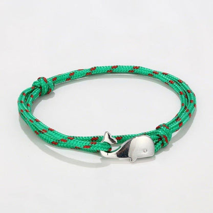 Adjustable Korean Small Whale Rope Bracelet - ForVanity men's jewellery & watches, women's jewellery & watches Bracelets