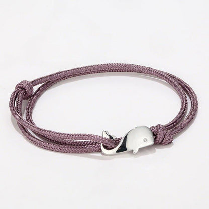 Adjustable Korean Small Whale Rope Bracelet - ForVanity men's jewellery & watches, women's jewellery & watches Bracelets