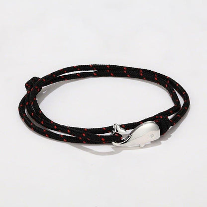 Adjustable Korean Small Whale Rope Bracelet - ForVanity men's jewellery & watches, women's jewellery & watches Bracelets