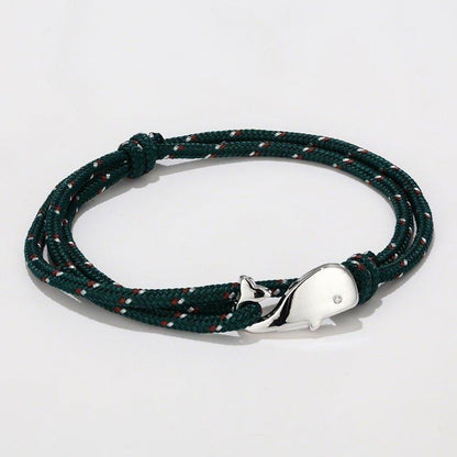 Adjustable Korean Small Whale Rope Bracelet - ForVanity men's jewellery & watches, women's jewellery & watches Bracelets