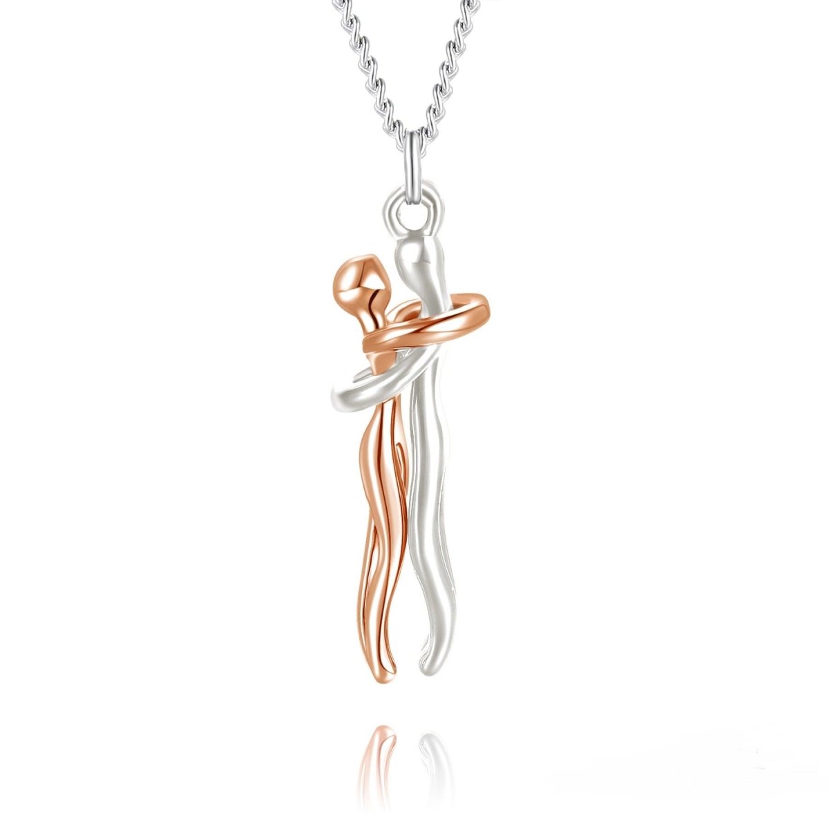 Affectionate Hug Pendant Necklace - ForVanity