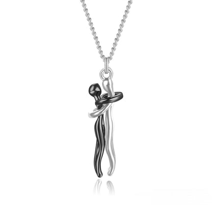 Affectionate Hug Pendant Necklace - ForVanity