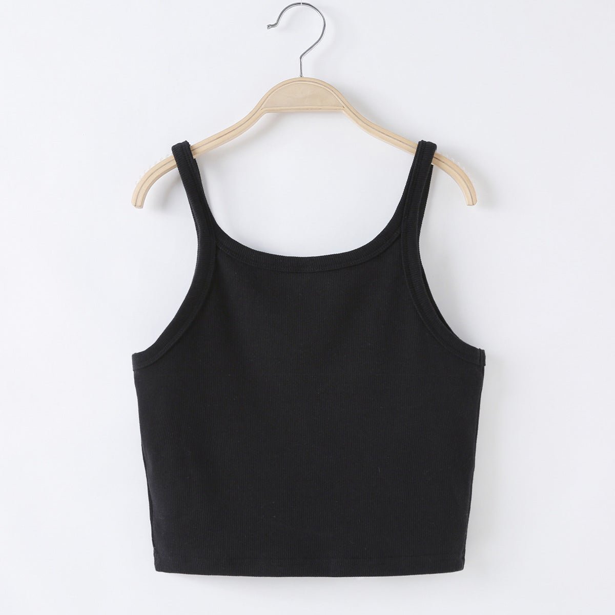 Angel Graphic Spaghetti Strap Crop Top - ForVanity women's clothing, women's tops & tees Tops & Tees