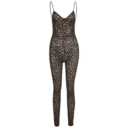 Summer Low-Cut Skinny Jumpsuit - Sleek and Stylish - ForVanity jumpsuits, Jumpsuits & Rompers, women's clothing Jumpsuits