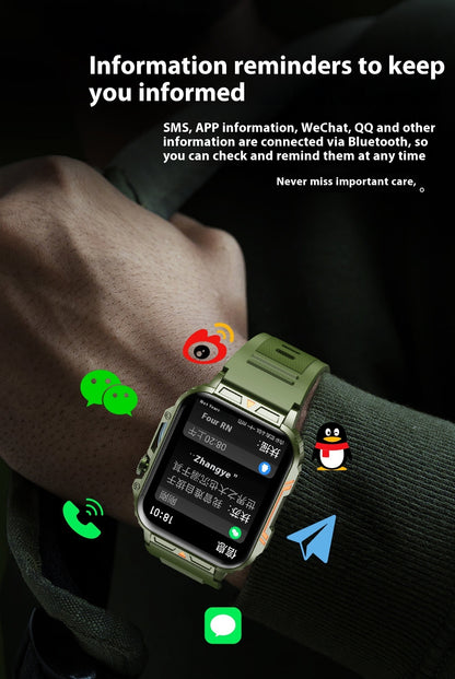 Smart Wireless Call Watch with Step Counting