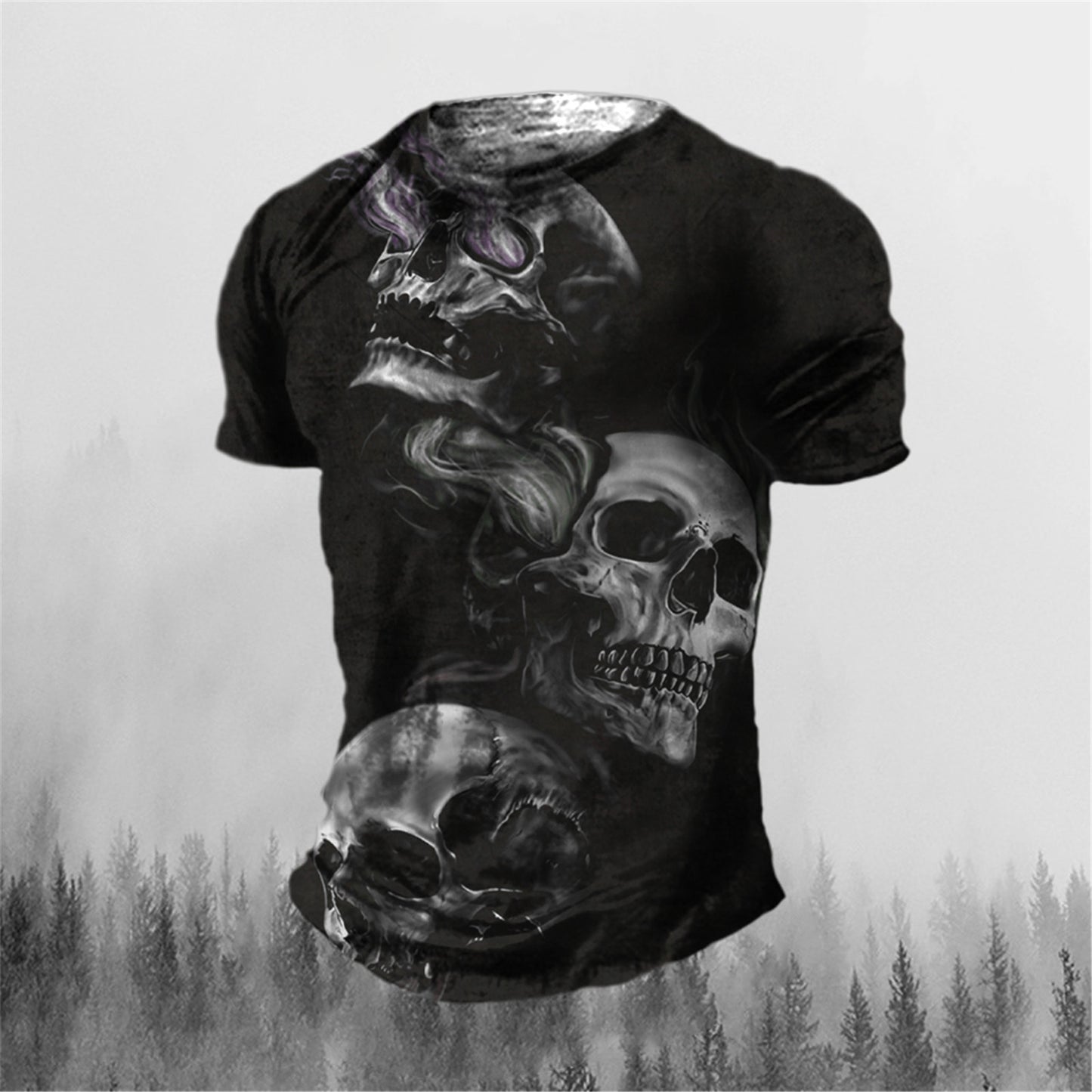 Men's 3D Camouflage Print Loose Tee: A Modern Twist on Classic Style