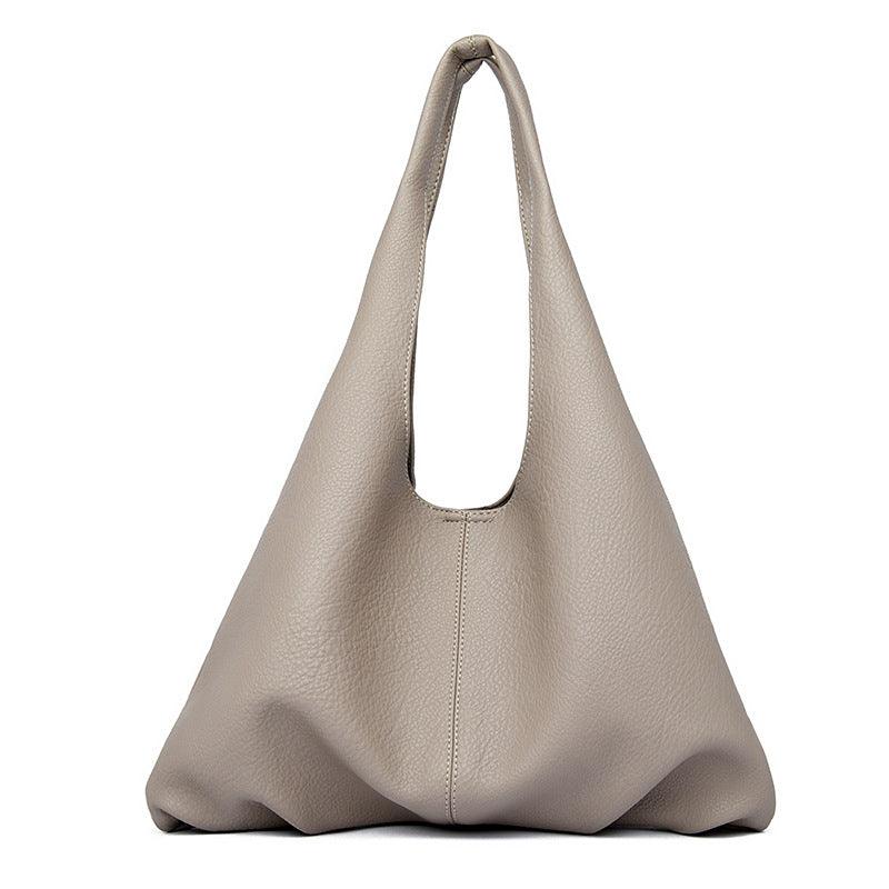 Ins Design Underarm Bags Fashion Solid Color Large Capacity Simple Shoulder Bag For Women Party Bags - ForVanity Handbags